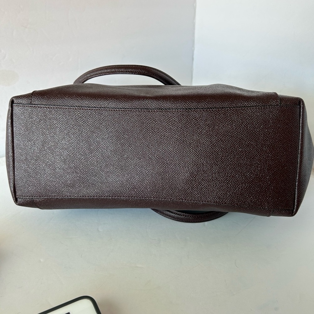 Coach NWOT Ox Blood Leather Ava Tote - Picture 8 of 12